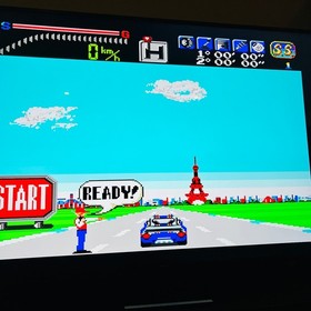 Victory Run TurboGrafx-16 Video Game HuCARD Only Racing 1989 Husdon Soft Tested