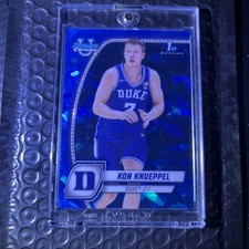 Kon Knueppel 2024-25 Topps Bowman University Chrome Sapphire Duke 1st Bowman GEM