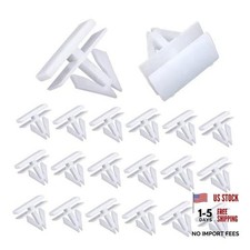 20pcs Rocker Panel Moulding Rivets Clips Durable Nylon Fasteners Universal 20pcs Rocker Panel Moulding Rivets Clips Durable Nylon Fasteners Universal