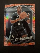 2024-25 Panini Prizm Black - Keldon Johnson, #83 Basketball Prizm /225