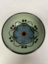 Danish Pottery Herman Kahler 3 1/2” Small Bowl Trinket Dish Denmark Vintage