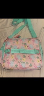 Bentgo Kids Print Zippered Insulated Lunch bag In Tropical Print 