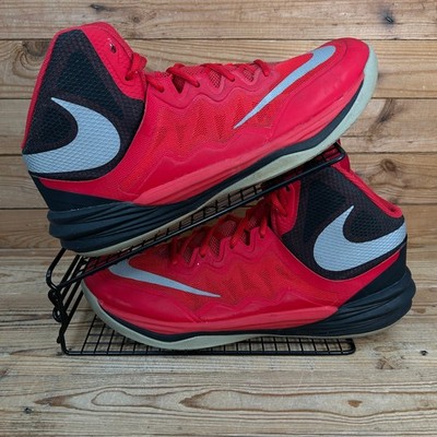 Nike Basketballschuhe Herren Größe UK 10,5 Prime Hype DF 2 University Rot Schuhe