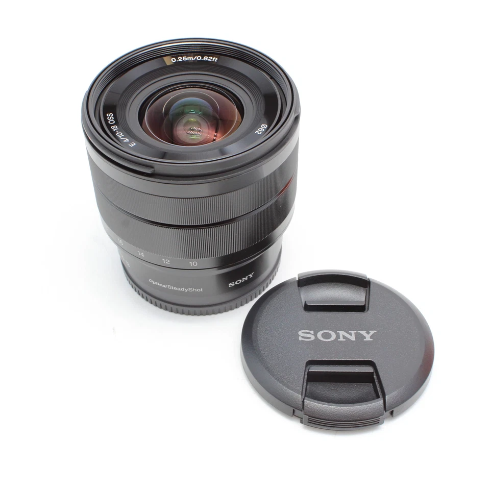 Sony Alpha E 10-18mm f/4 OSS Ultra-Wide Angle Zoom Camera Lens For Sony E Mount - Image 3 of 4
