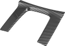 Carbon Fiber Interior Gear Shift Panel Cover Trim For Honda Civic 2016-2021 2017 Carbon Fiber Interior Gear Shift Panel Cover Trim For Honda Civic 2016-2021 2017