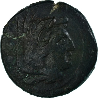 Anonyme, Quadrans, v. 211-210 BC, Sicily, Bronze, TTB+, Crawford:42/2 - Photo 1/2