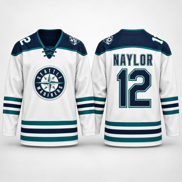 NEW! Mariners Naylor Hockey Night Jersey 2026 Giveaway Full Size