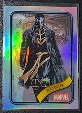 2025 Topps Chrome Marvel #4 Ronin Refractor Parallel