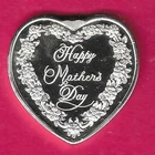 New ListingHAPPY MOTHER’S DAY HEART      .999 SILVER ART BAR