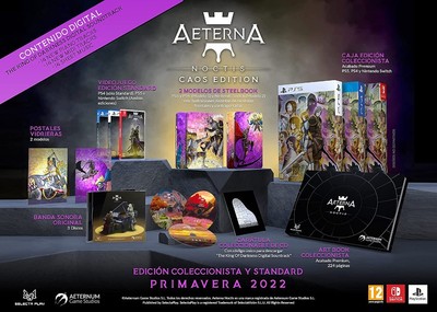 Aeterna Noctis Caos Edition Juego para Consola Sony PlayStation 4, PS4 [PAL ES]