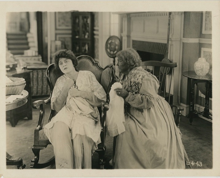 ORIGINAL 1918 silent movie photo "The Liar" Virginia Pearson