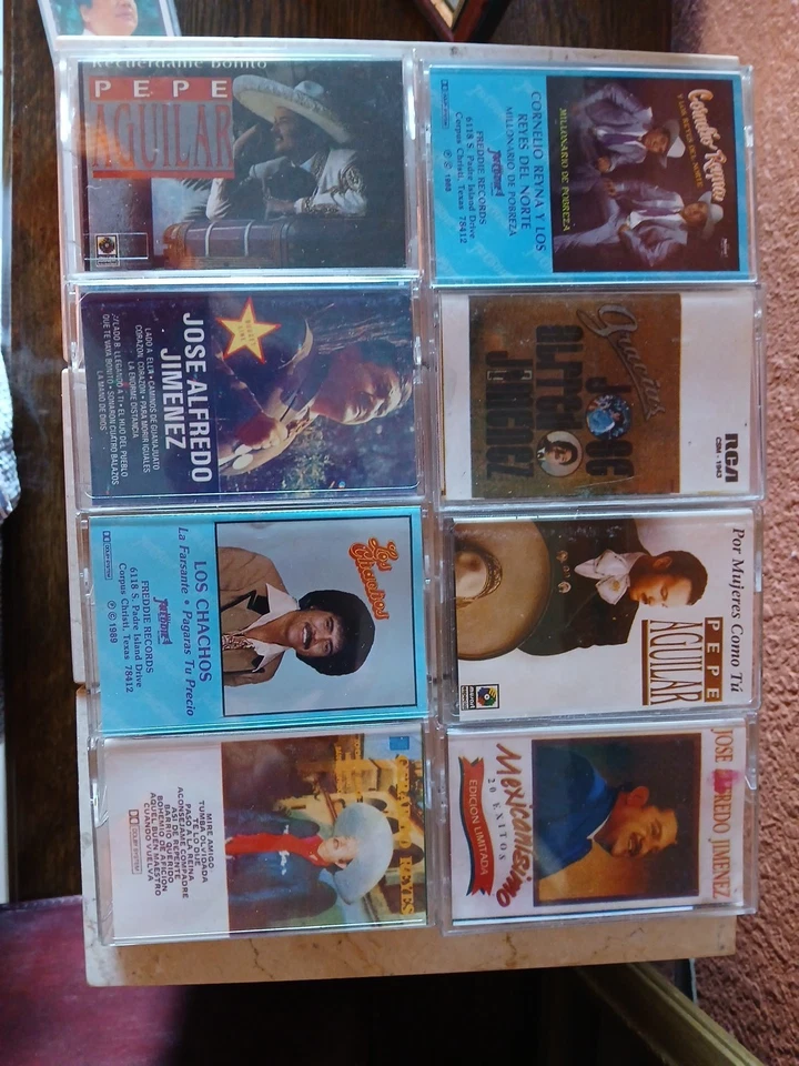 Mexican Cassette Lot (10) – Pepe Aguilar, José Alfredo Jiménez, Cornelio Reyna - Image 4 of 4