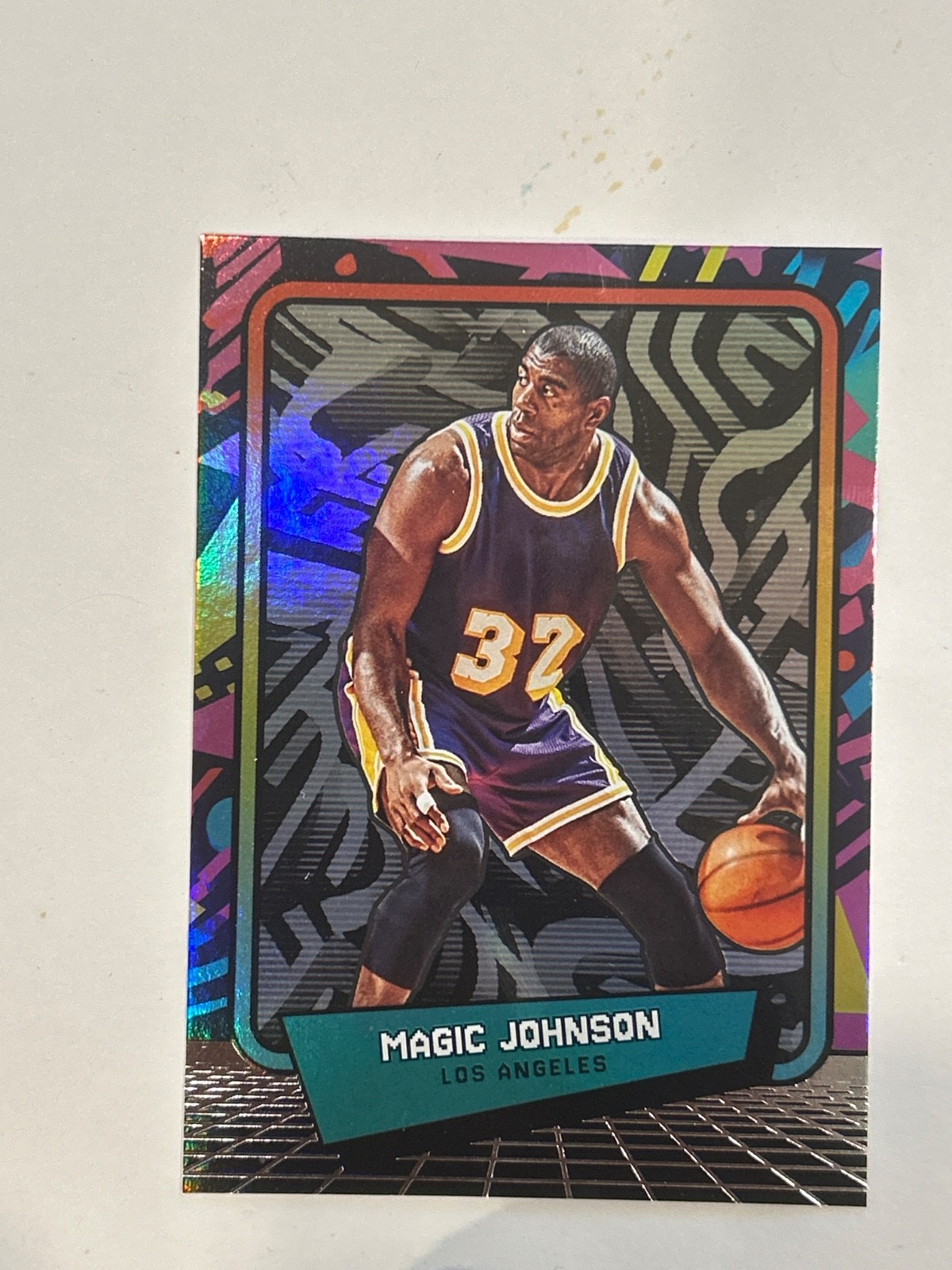 Panini 2026 Decades 90s - Magic Johnson Holo Foil #69 lakers