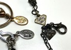 Vintage Lot 4 Cookie Lee  Gold Silver Bead  Dangle Pendant Necklaces — photo 7