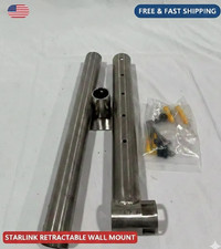 Starlink Ceiling Wall Mount Retractable Adjustable Steel Pole Mount Hardware