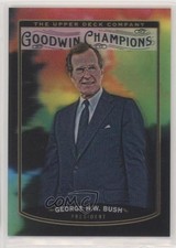 2019 Goodwin Champions Splash of Color Lenticular Bounty George HW Bush fv8