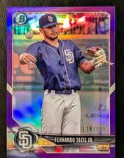 2018 Bowman Mega Box Chrome Fernando Tatis Jr. RC #BCP114 250 padres
