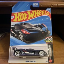 Hot Wheels Bugatti Bolide Diecast 1:64 Sport Car Black Blue White Red