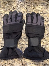 Men  s XL Black Snowboarding Gloves