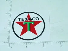 2" Texaco Gasoline Round Sticker A-020