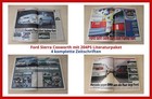 Ford Sierra Cosworth mit 204PS Literaturpaket - 4 komplette Zeitschriften