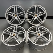 Porsche Carrera 991 Set, BrilliantSilver (5x130) 991.362.560.00, 991.362.510.00