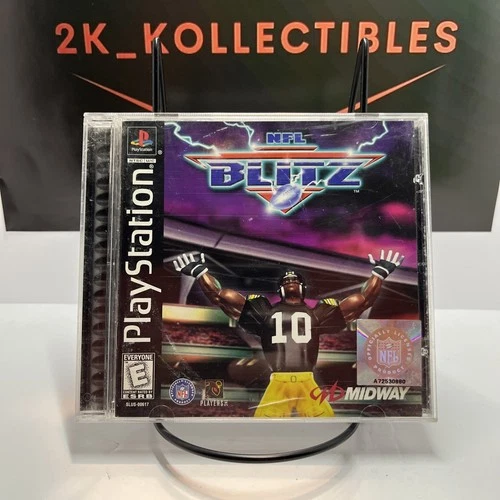 NFL Blitz (Sony PlayStation 1) - Complete In Box - Tested/Working