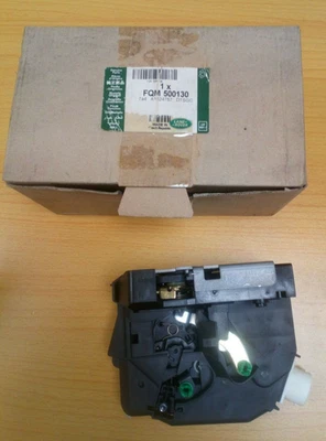 GENUINE LAND ROVER FREELANDER 1 LEFT HAND REAR DOOR LATCH FQM500130 - Image 1 of 2