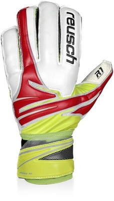 Reusch Argos R1 -3370705-, Farbe:fire red/white/lime punch;Größe:9.5