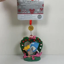 Disney Alice in Wonderland Legacy Sketchbook Ornament Figure 70th Anniversary