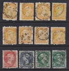 Canada Small Queen Lot  of Circular Date Cancels  1874-95