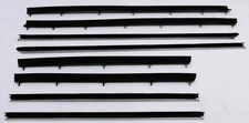 Window Sweeps Felt Kit for Ford Ltd II 1983-86 4DR Sedan OEM 8Pc Inner Outer