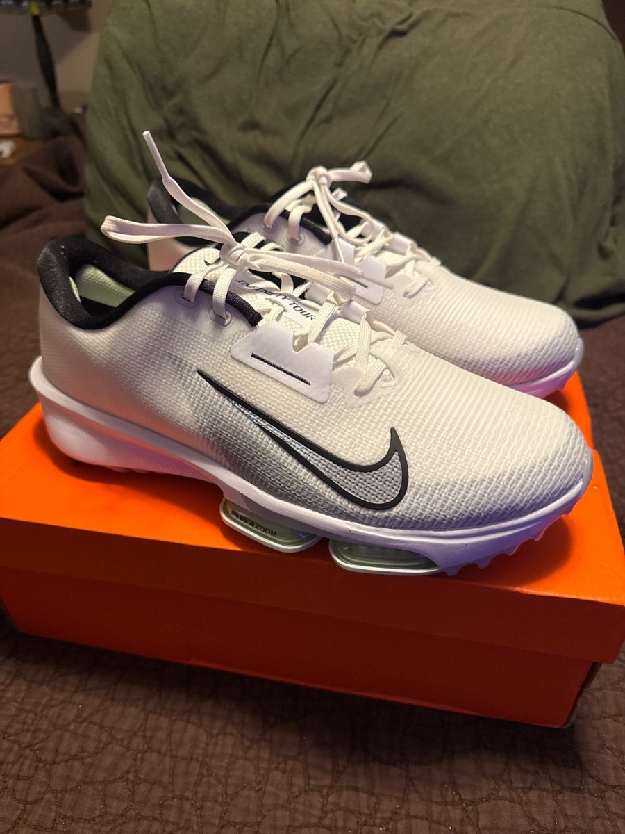 Size 11 - Nike Air Zoom Infinity Tour 2 Golf White Black 