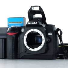 Nikon D70 Digital SLR Camera with Battery  Charger Used From Japan