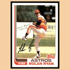 Nolan Ryan #90 1982 Topps Houston Astros Baseball Card MLB EX