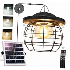  Solar Shed Light Work Day & Night, 3000LM 5 Modes Solar Powered Gazebo Lights 