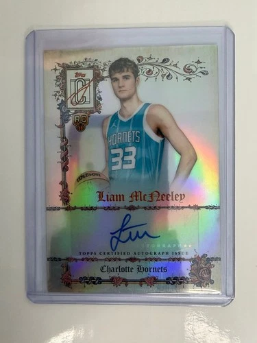 2025 Topps Signature Liam McNeeley Base (RAW)