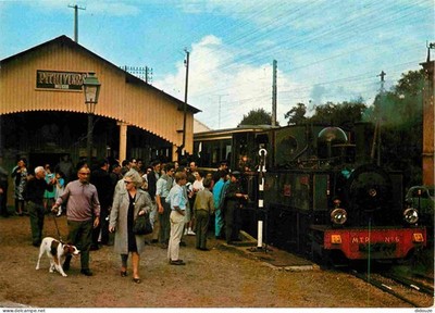 Postcard - Trains - Museum of Transport of Pithiviers - Arrival of the Tacot -