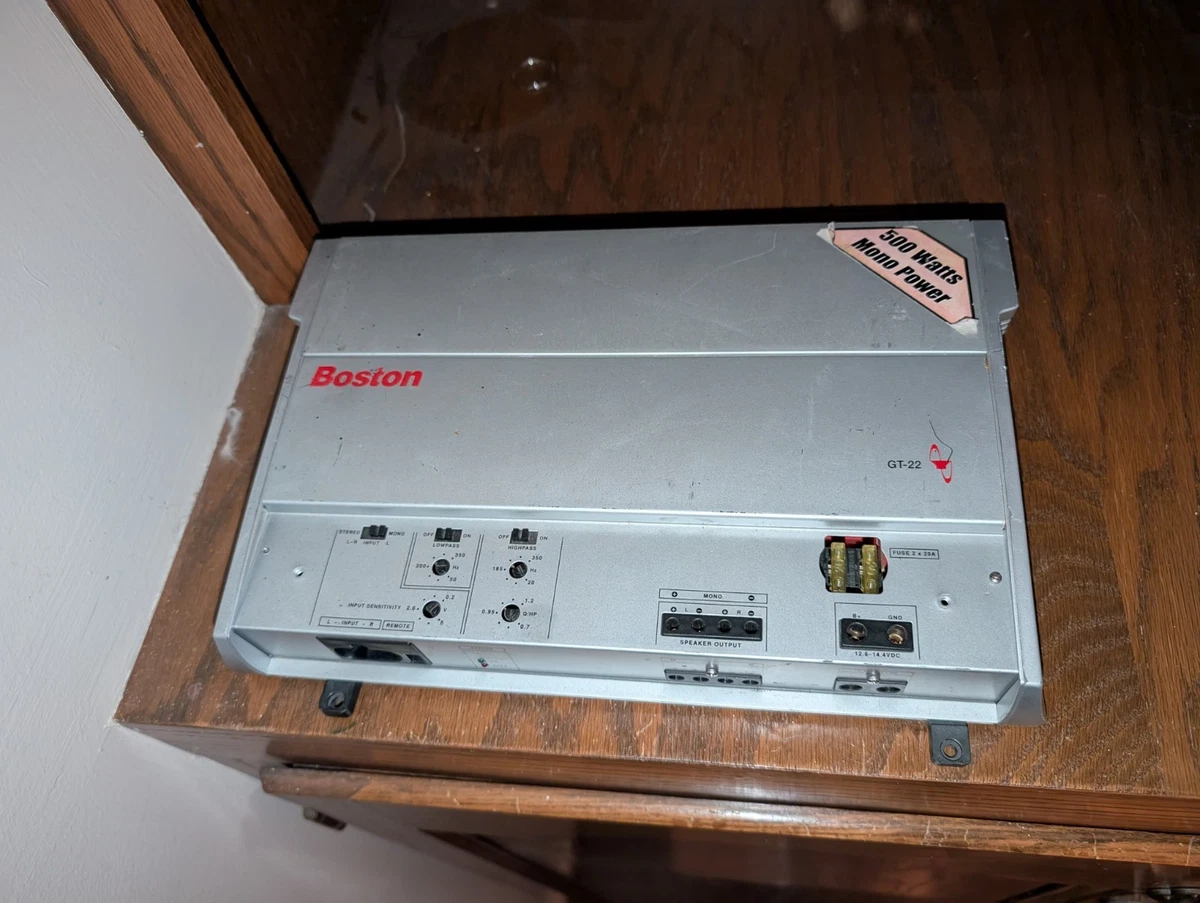 Boston Acoustics Car Audio Amplifiers for sale - eBay