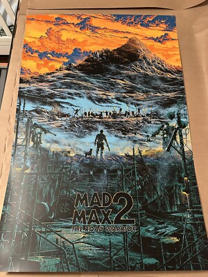 Mad Max 2 Print - Kilian Eng - Regular X/175 Mondo Poster Bottleneck