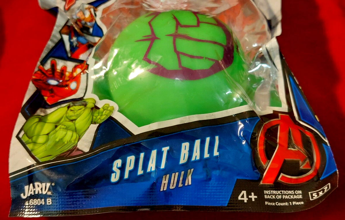 THE HULK Marvel Avengers SPLAT BALL 2022 NEW Factory SEALED