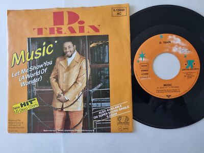D-Train/ D. Train - Music 7'' Vinyl Germany Promo-Cover