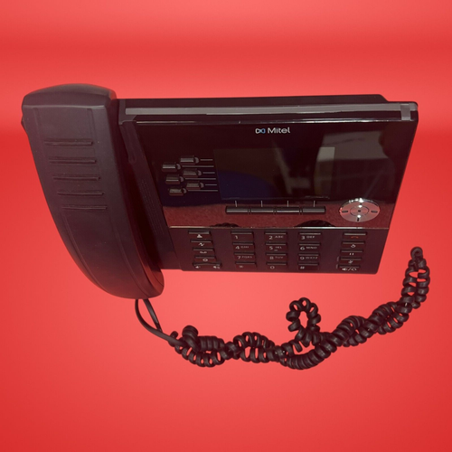 MITEL 6920 50006767 Gigabit VOIP IP Business Phone With Handset Cord Stand - Picture 2 of 6