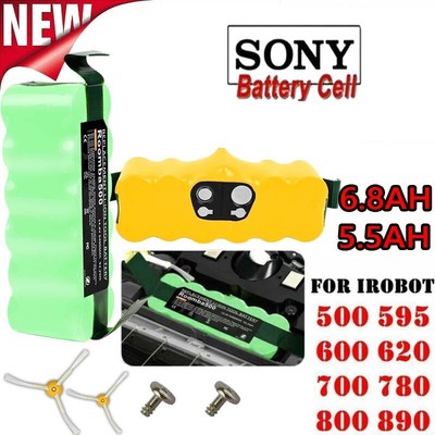 NEU 6800MAH Akku Für iRobot Roomba 500 600 700 800 / Ni-MH 5.5Ah Ersatzbatterie