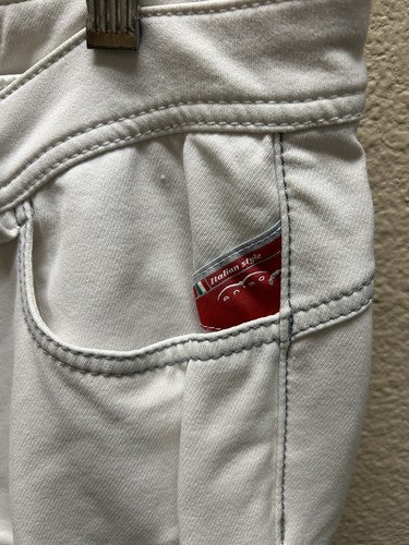 Animo Breeches Ladies White Silicone Knee Patch - Picture 4 of 9