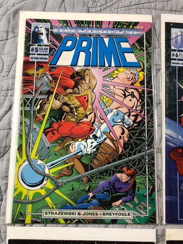 Ultraverse Prime #5-8 Lot Run 1993 Malibu Comics Bagged & Boarded NM - Bild 2 von 5