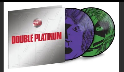 KISS DOUBLE PLATINUM SUPER LIMITED PICTURE DISC LP VINYL ONLY 500