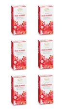 6 packs Ronnefeldt Teavelope® Red Berries  (150  tea bags) Caffeine free. Fruity
