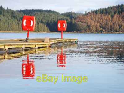 Foto 6x4 gut geschützter Pontonsteg Port Ann\/NR9086 Zugang zur Sek. um 2006