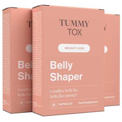 Belly Shaper - Grüntee, Cayennepfeffer, Morosil, Vitamin C, Vitamin B6-90 Kap...